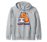 Capybara Sleep Shirt Sleepybara Nightdress Capybara Sleep Sudadera con Capucha