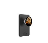 Capybara Sombrero de Bruja Jack O Lantern Calabaza Luna Escoba PopSockets PopWallet para MagSafe