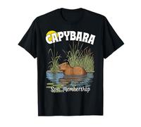Capybara SPA MEMBRESÍA Lindo baño Selva roedor bajo el Sol Camiseta