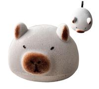Capybara Sponge, Shower Body Scrubber, 4.92x3.94in Multi-Use Bathing Tool, Soft Gentle for Skin, Reusable Bath Scrub for Face Washing, Dishwashing, Cleaning