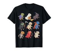 Capybara Spooky Witch Boo Zombie Capybara Halloween Niños Niños Camiseta