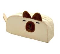 Capybara Spring Pencil Case-sweet, lápiz portátil para la escuela | Contenedor de pin robusto para adolescentes, niños, adolescentes, estudiantes, organizadores ligeros para papelería, diseño de viaje