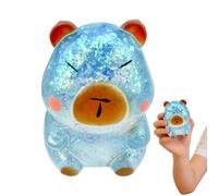Capybara Stress Toy - Sensory Squeeze Fidget, Animal Decompress Toy with Stress Relief, Fun Hand Accessory, Relaxation Fidget, Calming Gadget for Kids Teens Adults Students Workers Home