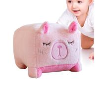 Capybara Stuffed Animal - Huggable Plush Toy For Home Decor & Living Room Comfort , Soft Cartoon Animal Doll + High Elastic Filling | Premium Synthetic Fiber Gentle - For Bed & Sofa Decor