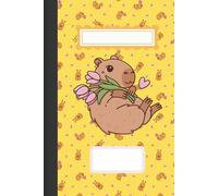 Capybara Sunny Scribbles - Kawaii Yellow Pastel Journal for Bright Thoughts and Happy Planning: Fun Animal Notebook with Matte Cover and 120 Lined ... Love Cheerful Vibes and Expressive Stationery