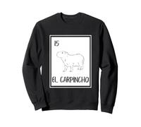 Capybara Tarjeta Divertida El Carpincho Arte Animal Español Sudadera
