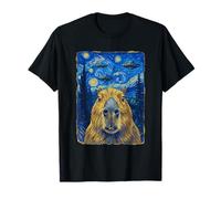 Capybara UFO Selfie Galaxy Space Alien Retro Camiseta