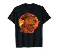 Capybara Vaquero Zen y Salvaje del Desierto Camiseta