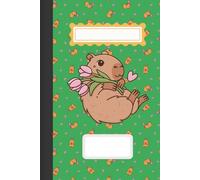 Capybara Vibes - Mint Green Journal for Chill Notes & Whimsical Doodles: Cute Pastel Animal Notebook for Students, Creatives, and Dreamy Minds