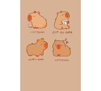 Capybara Vibes Only: Cute Hand-Drawn Capybara Notebook - Funny, Chill & Aesthetic Journal for Animal Lovers