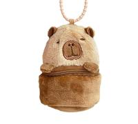Capybara Wallet For Girls - Creative Change Wallet Animal Purse, Plush Capybara Coin Purse | Plush Capybara Wallet For Daily, Outgoing, Vacation, Shopping, Dating