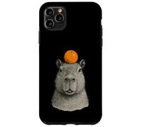 Capybara With Mandarin On The Head Carcasa para iPhone 11 Pro Max