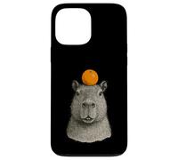 Capybara With Mandarin On The Head Carcasa para iPhone 13 Pro Max