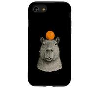 Capybara With Mandarin On The Head Carcasa para iPhone SE (2020) / 7 / 8