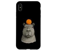 Capybara With Mandarin On The Head Carcasa para iPhone XS Max