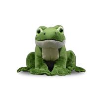 capybaraflying Peluche de Rana cámbrico de imitación,Rana de Peluche Que se arrastra por Las Profundidades Marinas, Ideal para Decorar el Dormitorio, compañero de Juego (verde/5in)