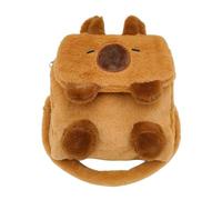 Capybaras - Bolso de hombro para niños, niñas y mujeres, mochilas pequeñas, encantadoras muñecas de felpa, bolso cruzado de animales lindos mensajeros para niñas, mochilas pequeñas y encantadoras