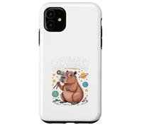 Capybara's Cosmic Adventures Cita Astronomía Carcasa para iPhone 11