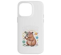 Capybara's Cosmic Adventures Cita Astronomía Carcasa para iPhone 14 Pro Max