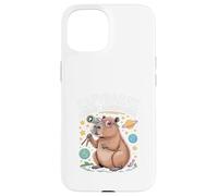 Capybara's Cosmic Adventures Cita Astronomía Carcasa para iPhone 15