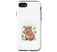 Capybara's Cosmic Adventures Cita Astronomía Carcasa para iPhone SE (2020) / 7 / 8