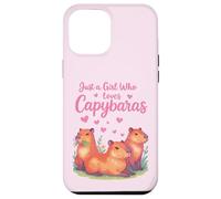Capybaras Kawaii para niñas y fanáticos de los Animales Carcasa para iPhone 12 Pro MAX