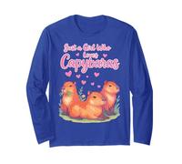 Capybaras Kawaii para niñas y fanáticos de los Animales Manga Larga