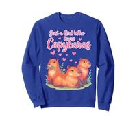 Capybaras Kawaii para niñas y fanáticos de los Animales Sudadera