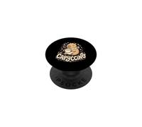 Capyccino Capybara Cappuccino Lover Café PopSockets PopGrip Adhesivo