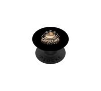 Capyccino Capybara Cappuccino Lover Café PopSockets PopGrip Adhesivo