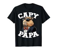 Capypapa Día Del Padre Mejor Papá Capibara Camiseta