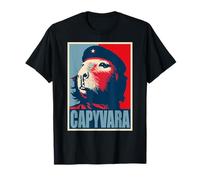 CAPYVARA - Revolución Capibara Póster Art Che Guevara Camiseta