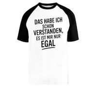 Capzy Das Habe Ich Schon Verstanden Es ist Mir Nur Egal Baseball T-Shirt Unisex Men Women Short Sleeve
