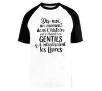 Capzy DIS-Moi Un Moment Dans L’histoire Où C’étaient Baseball T-Shirt Unisex Men Women Short Sleeve
