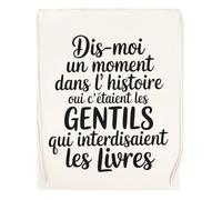 Capzy Dis-Moi Un Moment Dans L’histoire Où C’étaient Un Verre Bière Agresser Tasse Bolsa De Compras Shopping Bag Beige