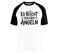 Capzy Es Reicht - Ich Geh Angeln Baseball T-Shirt Unisex Men Women Short Sleeve