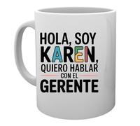 Capzy Hola Soy Karen Quiero Hablar Con El Gerente Vidrio Cerveza Taza Taza Mug Cup