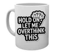 Capzy Hold On Let Me Overthink This Taza Mug Cup