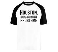 Capzy Houston Ich Habe So Viele Probleme Baseball T-Shirt Unisex Men Women Short Sleeve