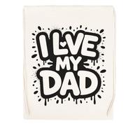Capzy I Love My Dad Bolsa De Compras Shopping Bag Beige