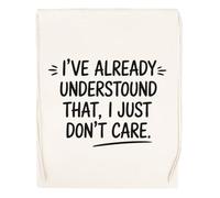 Capzy I’ve Already Understood That I Just Don’t Care Bolsa De Compras Shopping Bag Beige