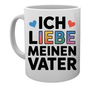 Capzy Ich Liebe Meinen Vater Glas Bier Becher Tasse Taza Mug Cup