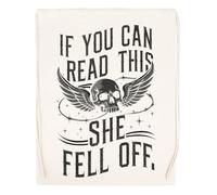 Capzy If You Can Read This She Fell Of Bolsa De Compras Shopping Bag Beige