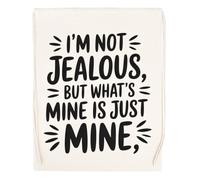Capzy Im Not Jealous But What’s Mine Is Just Mine Bolsa De Compras Shopping Bag Beige