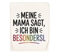 Capzy Meine Mama Sagt Ich Bin Besonders Glas Bier Becher Tasse Bolsa De Compras Shopping Bag Beige