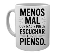 Capzy Menos Mal Que Nadie Puede Escuchar Vidrio Cerveza Taza Taza Mug Cup