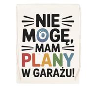 Capzy Nie Mogę Mam Plany W Garażu Szkło Piwo Kubek Filiżanka Bolsa De Compras Shopping Bag Beige