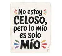 Capzy No Estoy Celoso Pero Lo Mío Es Solo Mío Vidrio Cerveza Taza Bolsa De Compras Shopping Bag Beige