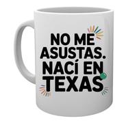 Capzy No Me Asustas Nací En Texas Vidrio Cerveza Taza Taza Mug Cup