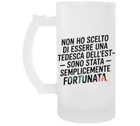 Capzy Non Ho Scelto Di Essere Una Tedesca Dell'est Bicchiere Birra Tazza Jarro De Cerveza Beer Mug